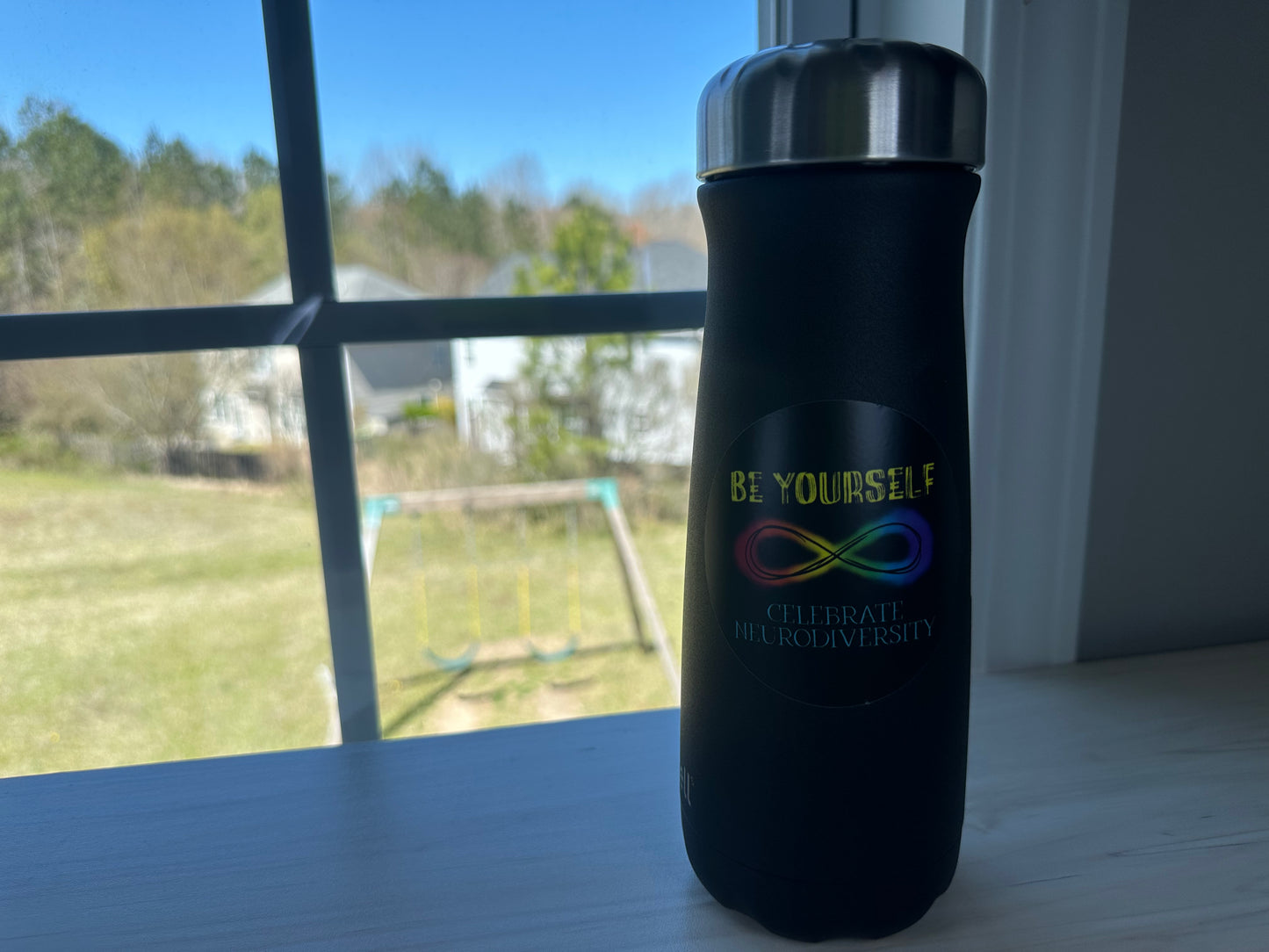 Neurodiversity Sticker, Inspirational Sticker, Autism Awareness, ADHD Acceptance, Neurodivergent, Asperger's, Autism Spectrum, Be Yourself