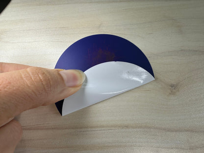 Volcanic Eruption Sticker, Volcano with Flowing Lava, Volcano Vinyl Decal