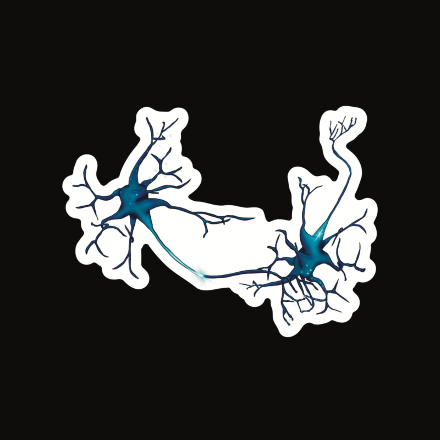 Neuron Magnet, Synapse Fridge Magnet, Neuroscience Car Magnet