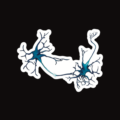 Neuron Magnet, Synapse Fridge Magnet, Neuroscience Car Magnet