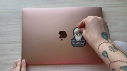 Sigmund Freud Psychology Sticker, Psychology Decal, Yo Mama Joke